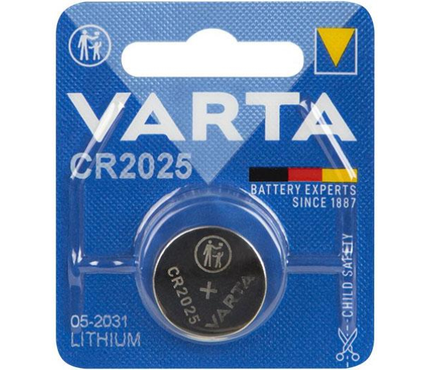 Varta Litowe Baterie Pastylkowe CR2025 (1 szt.) - 1456630 - zdjęcie